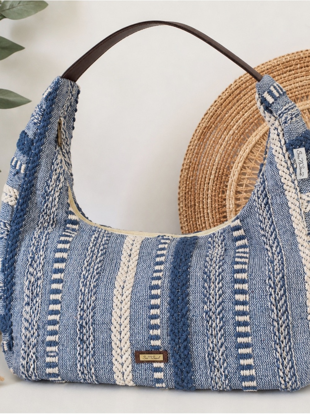 “Boho Woven Shoulder Bag | Summer Coastal Vibes | Sun N Sand”